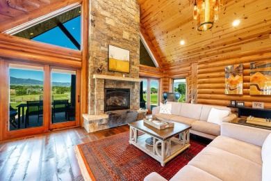 Welcome to 6 Donegal Drive -- a stunning custom log home tucked on The Powder Horn Golf Club - Mountain in Wyoming - for sale on GolfHomes.com, golf home, golf lot