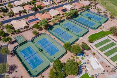 This stunning home in the highly sought-after Pebble Creek on Eagles Nest at Pebble Creek in Arizona - for sale on GolfHomes.com, golf home, golf lot