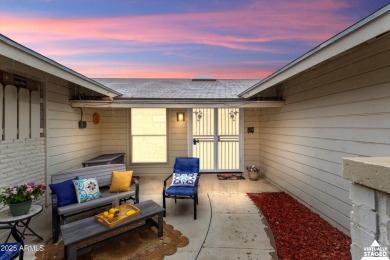 This lovely three-bedroom, two-bath home in Sun City features a on Sun City Country Club in Arizona - for sale on GolfHomes.com, golf home, golf lot
