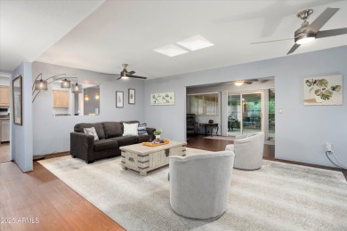 This lovely three-bedroom, two-bath home in Sun City features a on Sun City Country Club in Arizona - for sale on GolfHomes.com, golf home, golf lot
