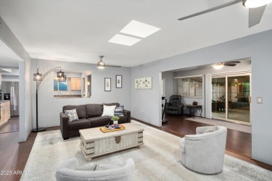 This lovely three-bedroom, two-bath home in Sun City features a on Sun City Country Club in Arizona - for sale on GolfHomes.com, golf home, golf lot