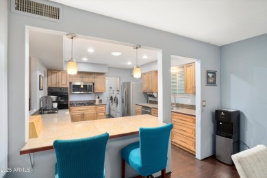 This lovely three-bedroom, two-bath home in Sun City features a on Sun City Country Club in Arizona - for sale on GolfHomes.com, golf home, golf lot