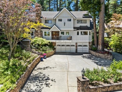 Luxury Lake Arrowhead Estate in Old Hamiltair - Private Beach on Lake Arrowhead Country Club in California - for sale on GolfHomes.com, golf home, golf lot