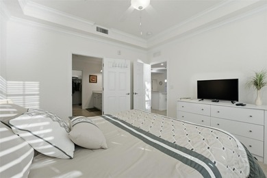 Discover elevated maintenance free Florida living in this on Sarasota National Golf Club in Florida - for sale on GolfHomes.com, golf home, golf lot