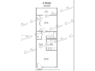 1 bedroom 1 bath, PopularA MODEL, 685 sq.ft. with a Great VIEW! on Flamingo Lakes Country Club in Florida - for sale on GolfHomes.com, golf home, golf lot