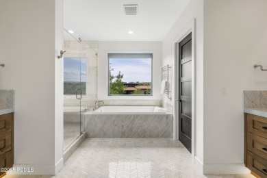 Perched above the 8th hole of the Jack Nicklaus Signature Golf on Promontory Nicklaus Painted Valley Golf Course in Utah - for sale on GolfHomes.com, golf home, golf lot