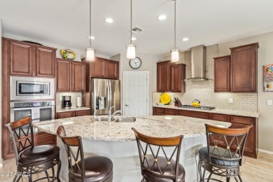 LIVE THE LIFE YOU ALWAYS DREAMED!! Outdoor living shines w/ on Poston Butte Golf Club in Arizona - for sale on GolfHomes.com, golf home, golf lot