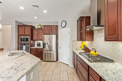 LIVE THE LIFE YOU ALWAYS DREAMED!! Outdoor living shines w/ on Poston Butte Golf Club in Arizona - for sale on GolfHomes.com, golf home, golf lot