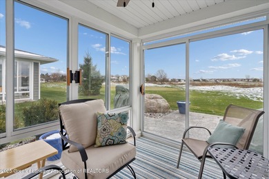 This 2 bed/2 bath home offers an open floor plan with energy on Eagle Eye Golf Club in Michigan - for sale on GolfHomes.com, golf home, golf lot