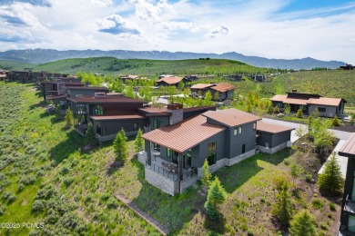 Perched above the 8th hole of the Jack Nicklaus Signature Golf on Promontory Nicklaus Painted Valley Golf Course in Utah - for sale on GolfHomes.com, golf home, golf lot