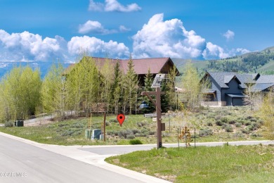 Premier Corner Lot with Golf Course & Mountain Views in Grand on Grand Elk Ranch and Club in Colorado - for sale on GolfHomes.com, golf home, golf lot