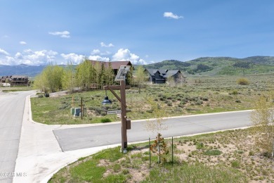Premier Corner Lot with Golf Course & Mountain Views in Grand on Grand Elk Ranch and Club in Colorado - for sale on GolfHomes.com, golf home, golf lot