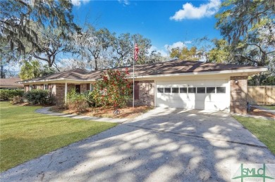 Just listed! Beautiful 4-bed, 2.5-bath, all-brick home in the on Wilmington Island Club in Georgia - for sale on GolfHomes.com, golf home, golf lot