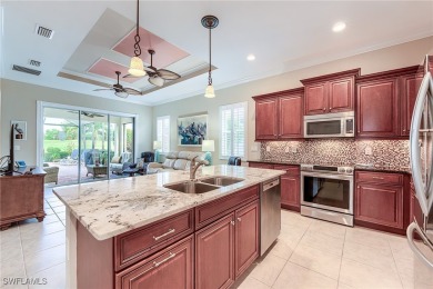 Meticulously maintained and well appointed this 2+ bedroom on Pelican Preserve Golf Club in Florida - for sale on GolfHomes.com, golf home, golf lot