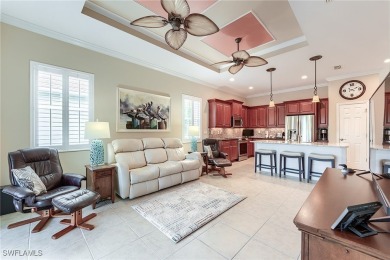 Meticulously maintained and well appointed this 2+ bedroom on Pelican Preserve Golf Club in Florida - for sale on GolfHomes.com, golf home, golf lot