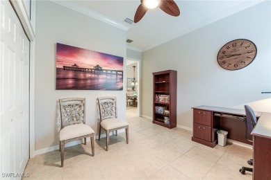 Meticulously maintained and well appointed this 2+ bedroom on Pelican Preserve Golf Club in Florida - for sale on GolfHomes.com, golf home, golf lot