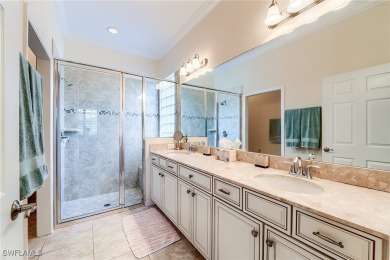Meticulously maintained and well appointed this 2+ bedroom on Pelican Preserve Golf Club in Florida - for sale on GolfHomes.com, golf home, golf lot