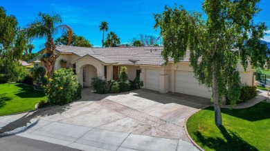 Custom home located on the par 5, 4th hole, of the Lake Nine at on Bermuda Dunes Country Club in California - for sale on GolfHomes.com, golf home, golf lot