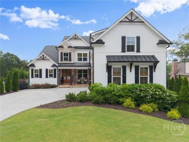 Stunning custom home on the 13th fairway in Traditions of on Traditions of Braselton Golf Club in Georgia - for sale on GolfHomes.com, golf home, golf lot