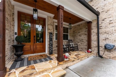 Stunning custom home on the 13th fairway in Traditions of on Traditions of Braselton Golf Club in Georgia - for sale on GolfHomes.com, golf home, golf lot
