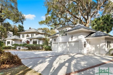 From stunning curb appeal to breathtaking views across 2 lagoons on The Landings Club - Palmetto in Georgia - for sale on GolfHomes.com, golf home, golf lot