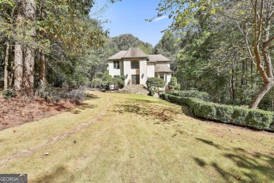 Welcome to this exquisite Stoney Brook home offering 5 bedrooms on Canongate At Flat Creek Club in Georgia - for sale on GolfHomes.com, golf home, golf lot