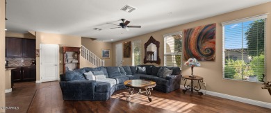 Step inside this beautifully updated 4-bedroom, 3.5-bathroom on Verrado Golf Club  in Arizona - for sale on GolfHomes.com, golf home, golf lot