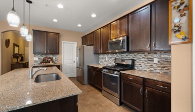 Step inside this beautifully updated 4-bedroom, 3.5-bathroom on Verrado Golf Club  in Arizona - for sale on GolfHomes.com, golf home, golf lot