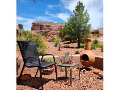 This Sedona home in Firecliff offers STUNNING RED ROCK VIEWS on Canyon Mesa Country Club in Arizona - for sale on GolfHomes.com, golf home, golf lot