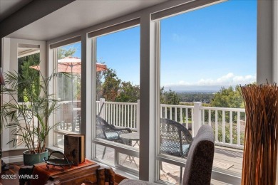 MILLION DOLLAR VIEWS of Mt. Rainier, Mt. Adams and downtown on The Yakima Country Club in Washington - for sale on GolfHomes.com, golf home, golf lot