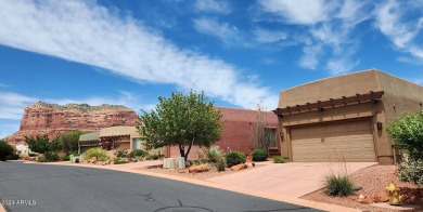 This Sedona home in Firecliff offers STUNNING RED ROCK VIEWS on Canyon Mesa Country Club in Arizona - for sale on GolfHomes.com, golf home, golf lot