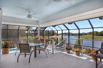 This lakefront family home is tucked away on a cul-de-sac with a on Ocean Reef Club in Florida - for sale on GolfHomes.com, golf home, golf lot