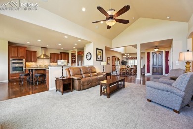 Beautifully situated on a spacious lot with sweeping Front Range on Kings Deer Golf Club in Colorado - for sale on GolfHomes.com, golf home, golf lot