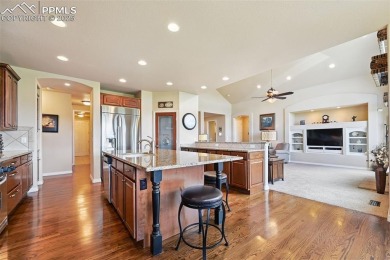 Beautifully situated on a spacious lot with sweeping Front Range on Kings Deer Golf Club in Colorado - for sale on GolfHomes.com, golf home, golf lot