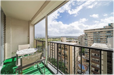 Studio Unit with Golf Course and Cityscape Views! Conveniently on Ala Wai Golf Course in Hawaii - for sale on GolfHomes.com, golf home, golf lot
