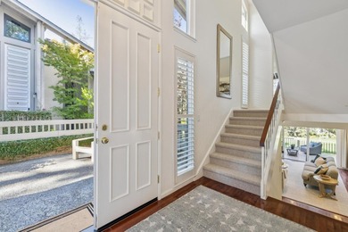 End-unit townhome overlooking the 14th fairway of Sharon Heights on Sharon Heights Golf and Country Club in California - for sale on GolfHomes.com, golf home, golf lot