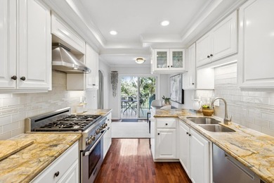 End-unit townhome overlooking the 14th fairway of Sharon Heights on Sharon Heights Golf and Country Club in California - for sale on GolfHomes.com, golf home, golf lot