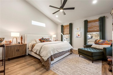 Modern design meets luxury living in this impressive 4-bedroom on Big Sugar Golf Club in Arkansas - for sale on GolfHomes.com, golf home, golf lot