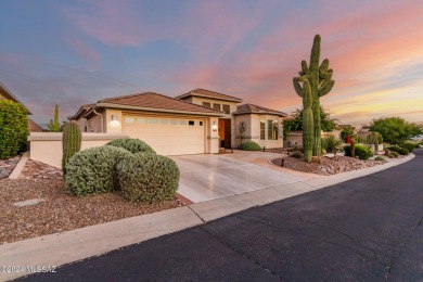 Discover your peaceful haven in this beautiful home nestled on Heritage Highlands At Dove Mountain in Arizona - for sale on GolfHomes.com, golf home, golf lot