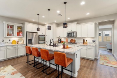Discover the perfect blend of elegance and modern living in this on Verrado Golf Club - Victory in Arizona - for sale on GolfHomes.com, golf home, golf lot