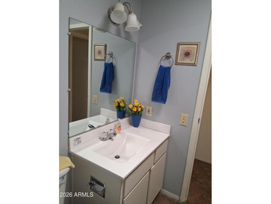 Rare 3-bedroom townhouse with an oversized private backyard! on Sun City Lakes West and East in Arizona - for sale on GolfHomes.com, golf home, golf lot