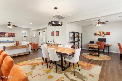Discover the perfect blend of elegance and modern living in this on Verrado Golf Club - Victory in Arizona - for sale on GolfHomes.com, golf home, golf lot