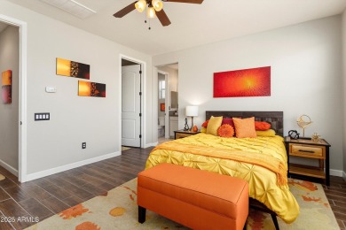 Discover the perfect blend of elegance and modern living in this on Verrado Golf Club - Victory in Arizona - for sale on GolfHomes.com, golf home, golf lot
