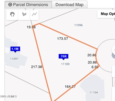 Are you looking for an amazing half acre to build your dream on Estrella Mountain Ranch Golf Course in Arizona - for sale on GolfHomes.com, golf home, golf lot