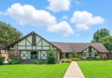 Elegant English Tudor nestled on an oversized lot in the on Walnut Creek Country Club in Texas - for sale on GolfHomes.com, golf home, golf lot