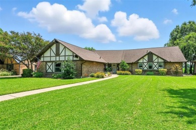 Elegant English Tudor nestled on an oversized lot in the on Walnut Creek Country Club in Texas - for sale on GolfHomes.com, golf home, golf lot