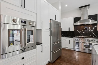 Experience modern luxury in this newly built custom farmhouse on East Lake Golf Club in Georgia - for sale on GolfHomes.com, golf home, golf lot