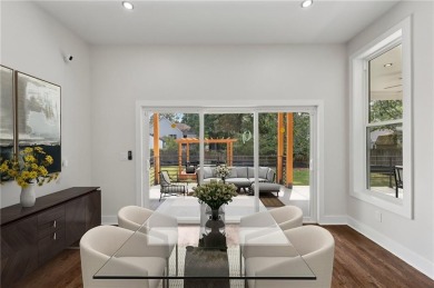 Experience modern luxury in this newly built custom farmhouse on East Lake Golf Club in Georgia - for sale on GolfHomes.com, golf home, golf lot