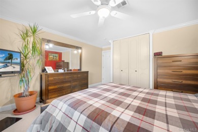 Move right into this beautiful 2-bedroom, 1-bathroom end-unit on Leisure Village Golf Course in New York - for sale on GolfHomes.com, golf home, golf lot