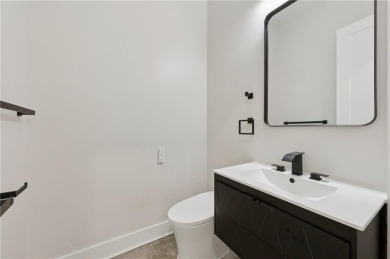 Experience modern luxury in this newly built custom farmhouse on East Lake Golf Club in Georgia - for sale on GolfHomes.com, golf home, golf lot